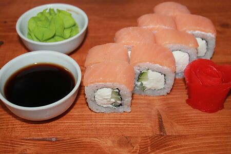 Филодельфия лайт с лососем