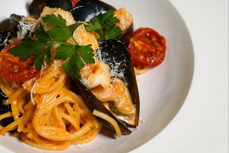 Паста с морепродуктами