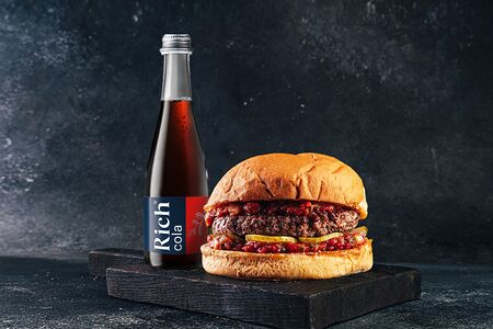 Комбо Гамбургер с Rich Cola