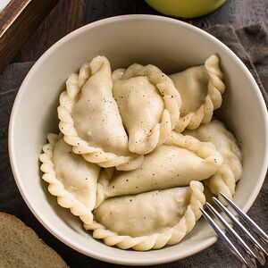 Вареники Картошка с квашеной капустой