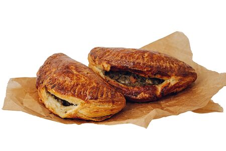 Слойка с курицей и грибами