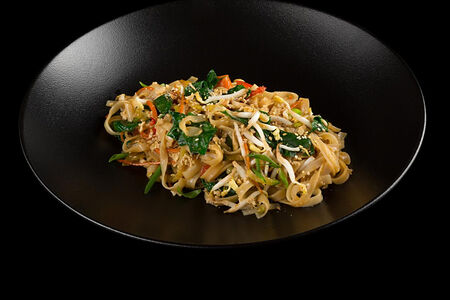 Лапша удон с овощам