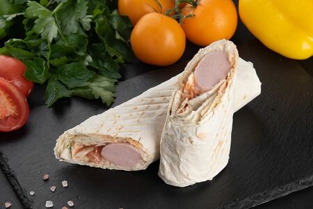 Хот-дог в лаваше