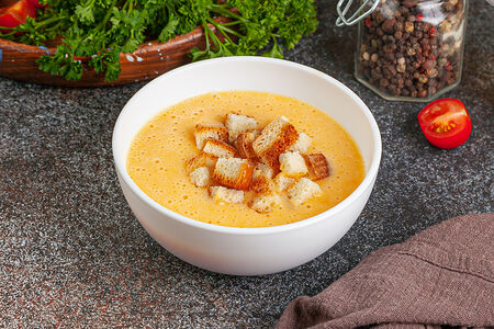 Крем суп сырный