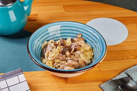 Паста с грибами 