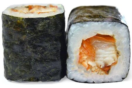 Классический ролл с угрем