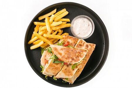 Панини с копчёным лососем