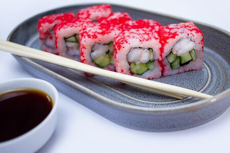 Калифорния с креветкой