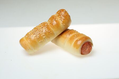 Сосиска в тесте запеченная