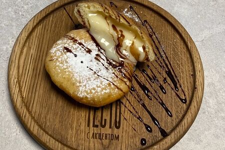 Пончик армянский с заварным кремом