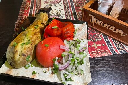 Овощи на мангале