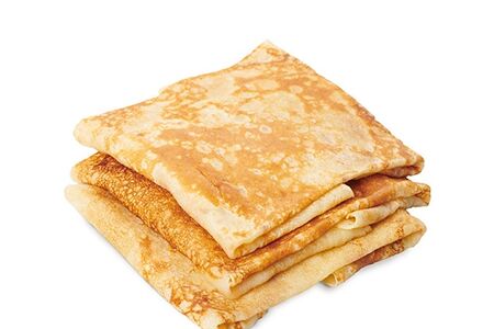 Блинчики со сливочным маслом L