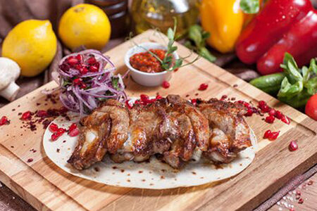 Шашлык из баранины (почечная часть)