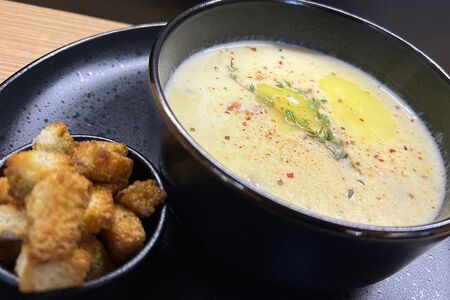 Сливочный с лососем