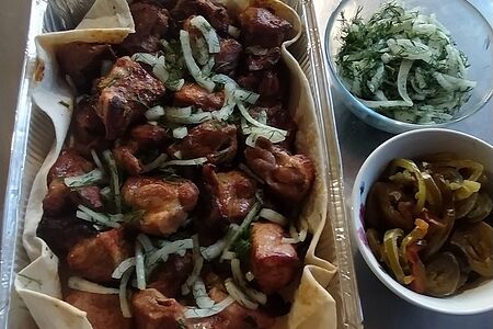 Шашлык из шеи