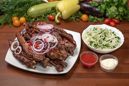 Шашлык из баранины килограммовый