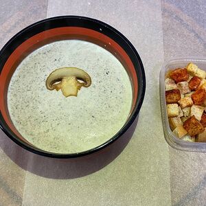 Суп-пюре с грибами