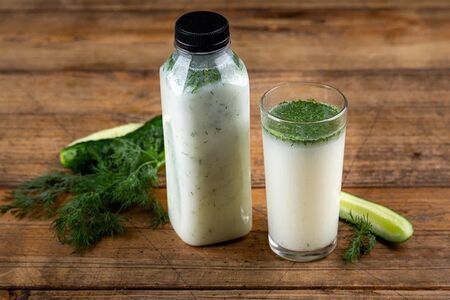 Тан с зеленью