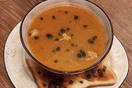 Суп-пюре Тыквенный с курицей