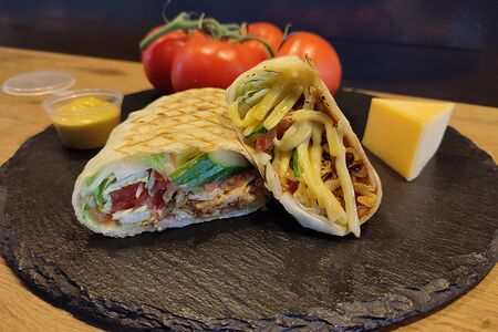 Сырная курица мега