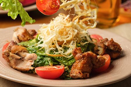 Салат Тавадури с курицей