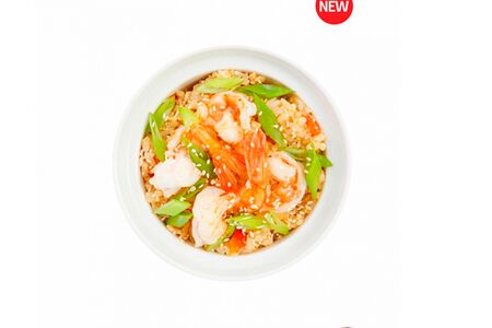 Тяхан с креветкой