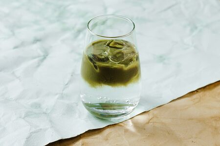 Зеленая матча тоник