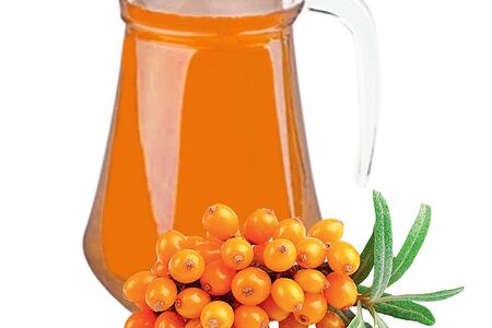 Компот из облепихи и имбиря