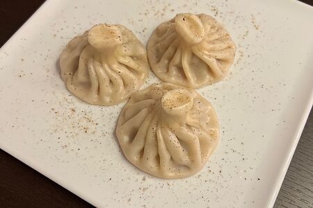 Хинкали с говядиной и свининой