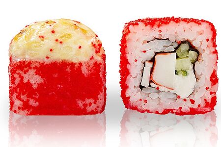 Ролл Калифорния запеченный