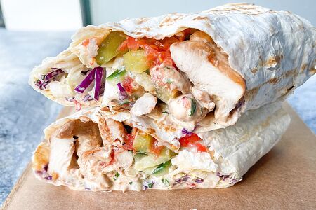 Шаверма Восточная с курицей и пряностями