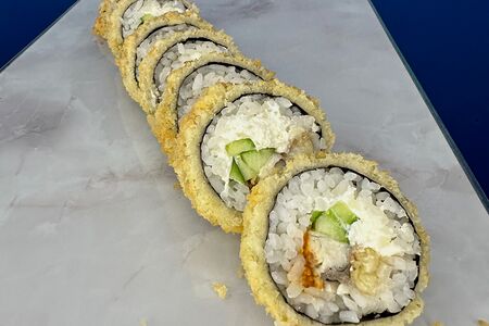 Жареный с угрём