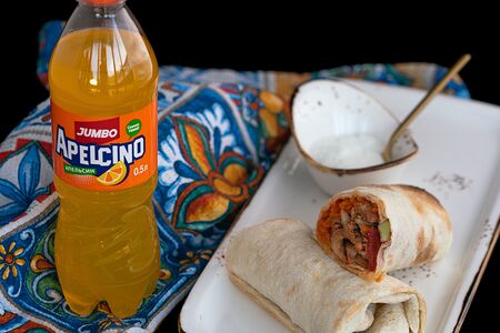 Комбо Шаурма с курицей и напиток