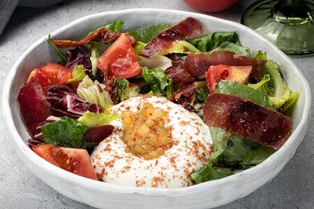 Бастурма с баклажановым вареньем