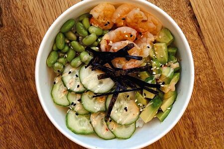 Поке с креветкой