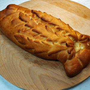 Пирог с рыбным фаршем