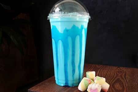 Молочный коктейль Голубое небо