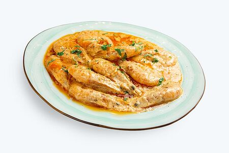 Креветки острова Санторини