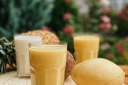 Смузи Манго со сгущенным молоком