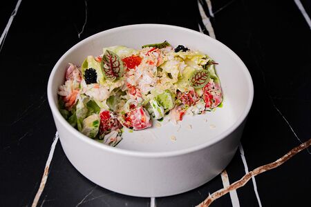 Камчатский краб/авокадо/йогурт