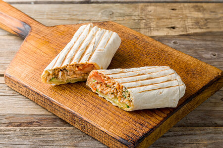 Мини-шаурма в обычном лаваше