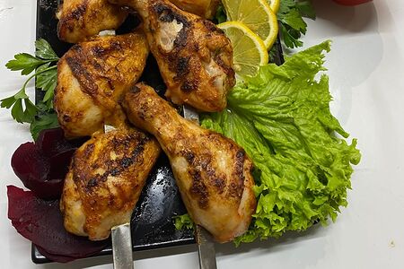 Куриные ножки на мангале