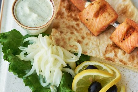 Шашлык из форели