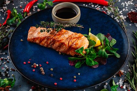 Стейк из семги