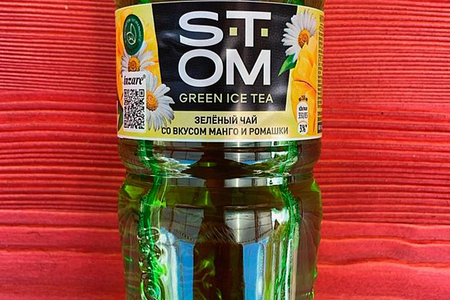 Чай Stom зеленый со вкусом манго-ромашка