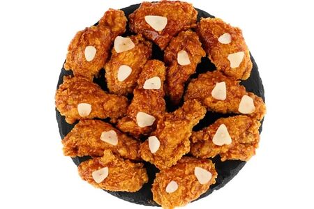 Крылья медово-чесночные