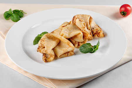 Блинчики со сгущенным молоком