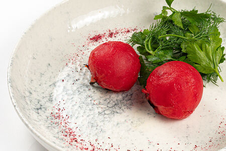 Помидоры бакинские на мангале