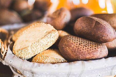 Корзина булочек