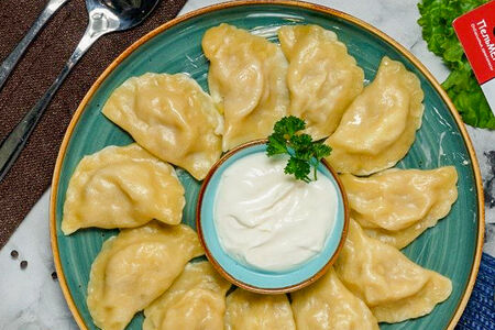 Вареники с картофелем и грибами